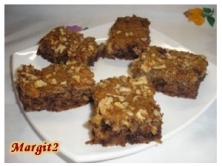 Diós-csokis-almás süti(Margit2 receptje)