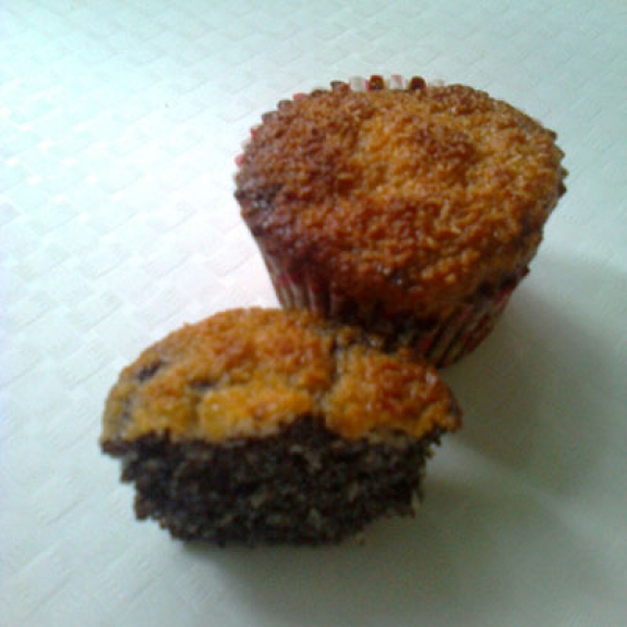 Mákos kókuszos muffin recept