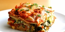 Zöldséges lasagne 